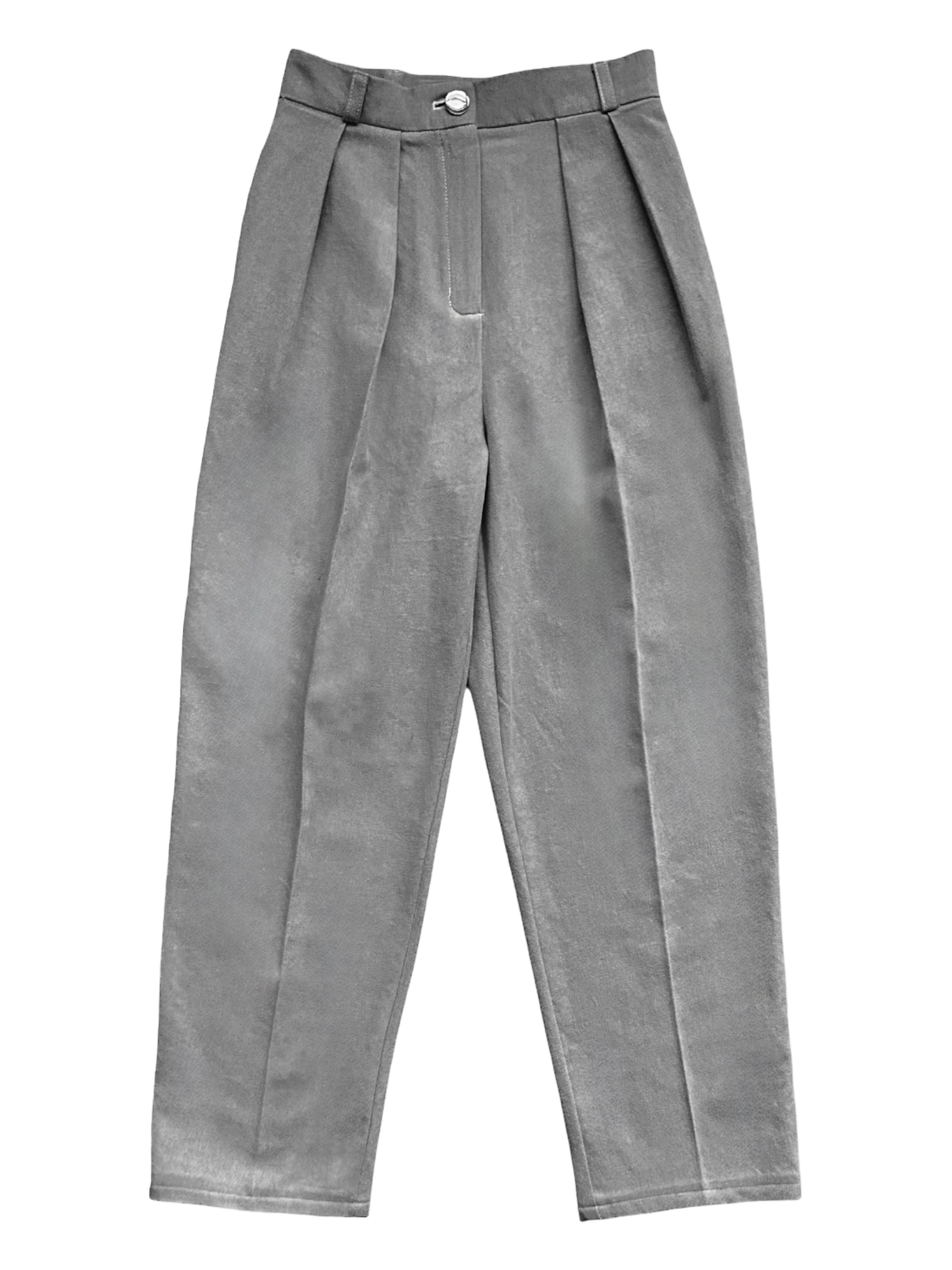 CLASSIC TAILORED TWILL TROUSERS